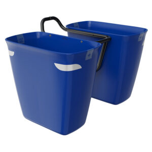 Trek Fetch+ 2 Frontpacktaschen-/Frontgepäckträger-Kit Navy Blau