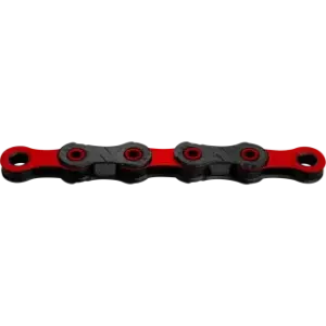 KMC X12 DLC Kette Black/Red